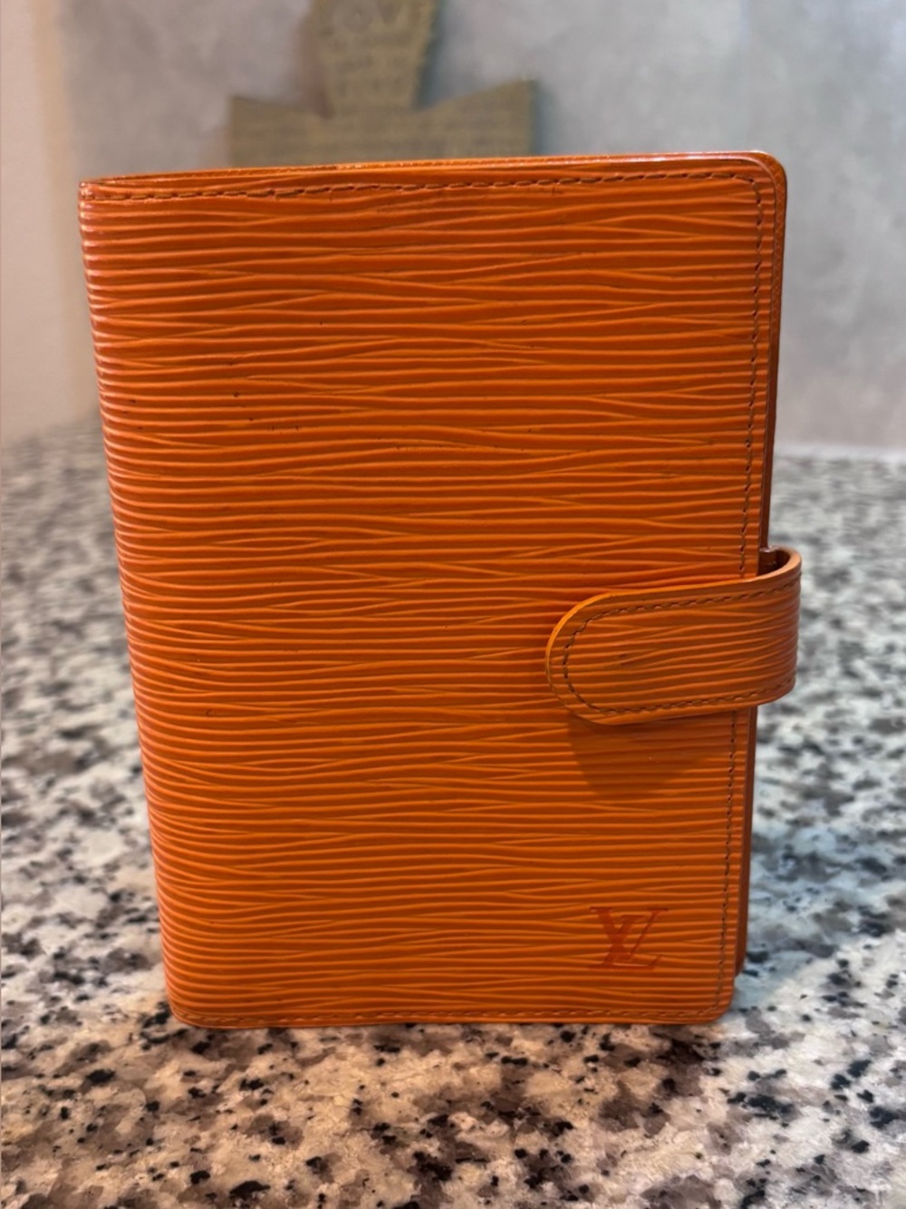 Louis Vuitton Orange PM Agenda